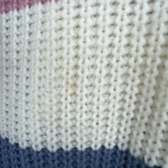 SOLUTION Woman’s Multicolor Soft Acrylic Knitted Fall Sweater Size Small - Picture 10 of 10